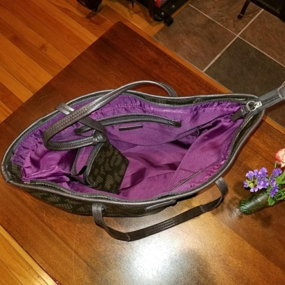 Franco Sarto Brown and Tan Tote Hand Bag - Picture 4 of 7